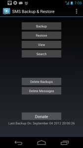 How To Backup And Restore Messages In Android Devices