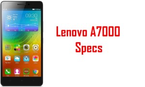 Lenovo A7000 specifications and features