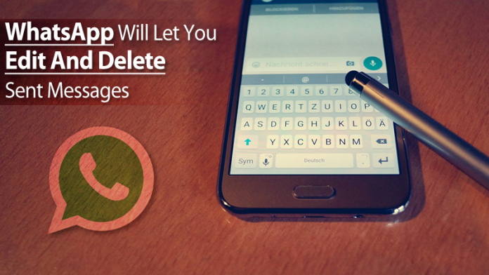 How To Delete Whatsapp Sent Messages