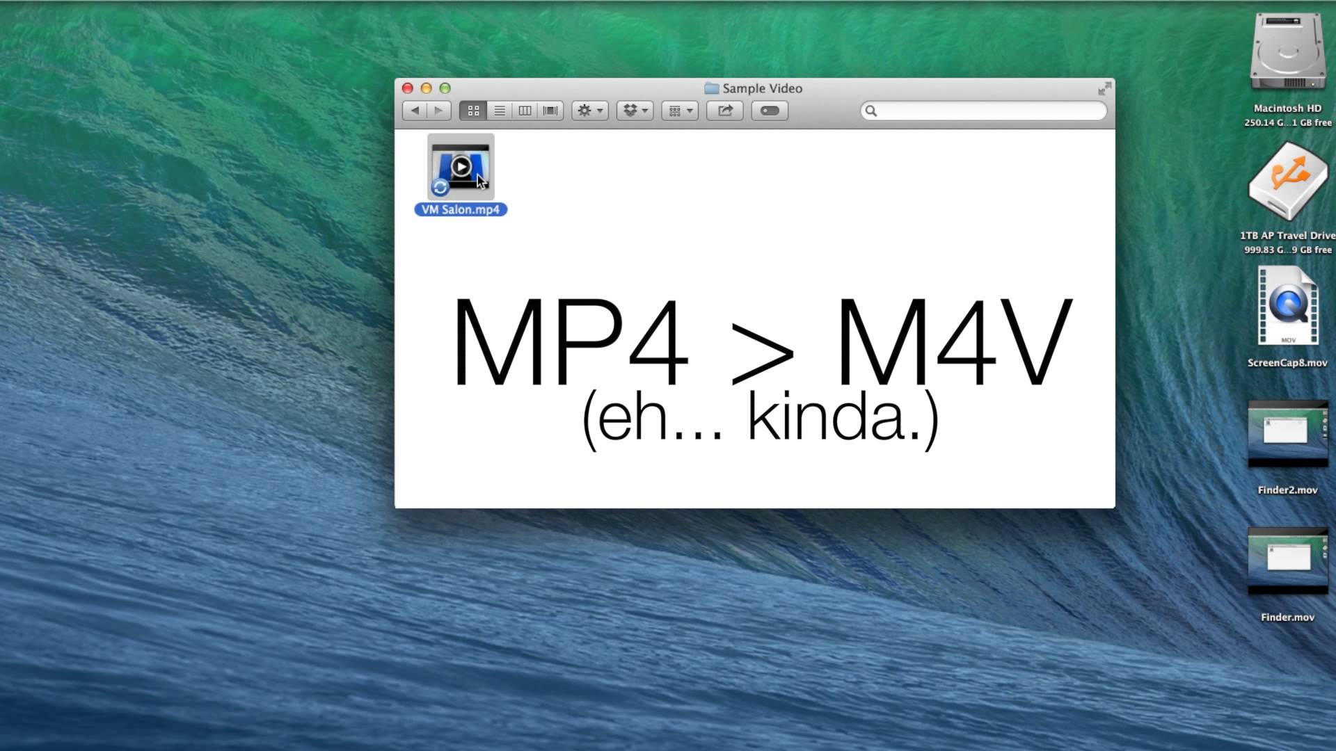 how to play an mp4 video on mac