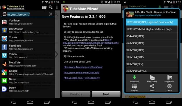 tubemate download mp4 apk