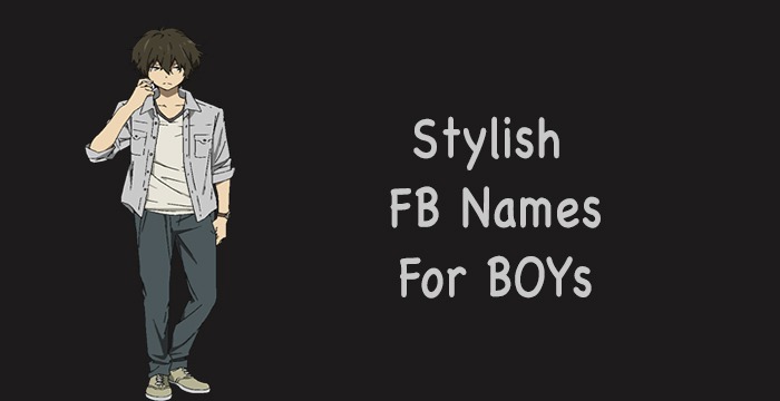 Popular Cool Fb Names For Indian Boys